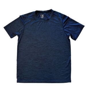Liberty Pro Shirt Mens Large Blue Short Sleeve Crew Neck Athletic Fast Ship